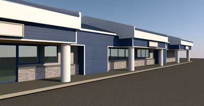 Beachport Center Remodel Study, ENR architects, Port Hueneme CA 93001