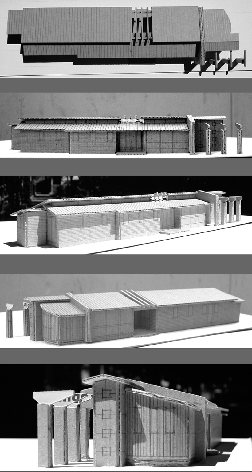 Faculty House, ENR architects with Topos Architects, Palo Alto, CA 94306 - Study Model