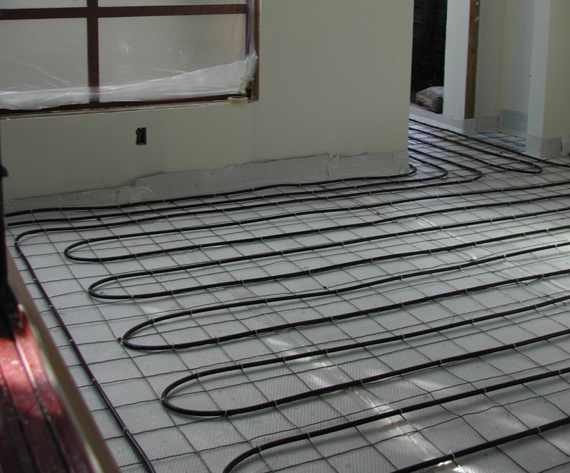 Faculty House, ENR architects with Topos Architects - Hydronic Floor Heating