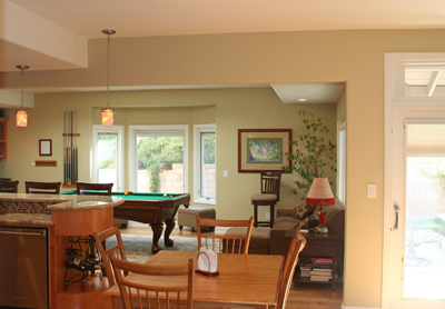 Game Room Addition & Kitchen Remodel, ENR architects, Newbury Park, CA 91320