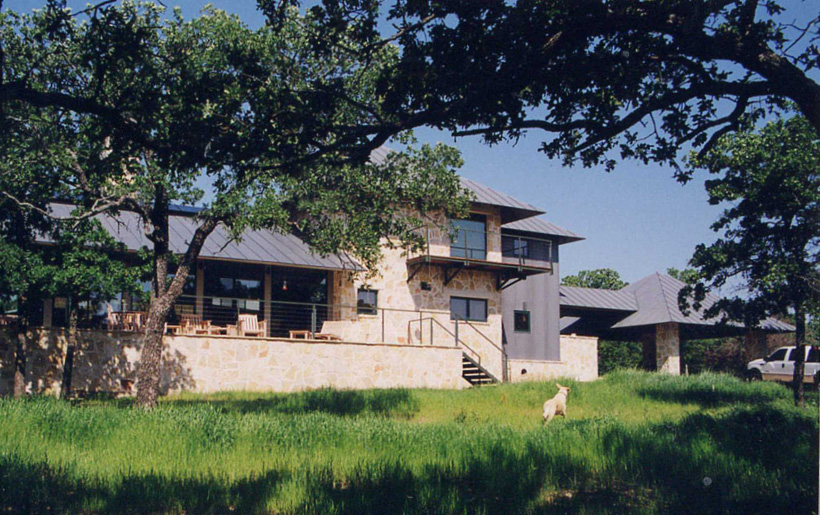 Custom Ranch Home, ENR architects with Frank D. Welch & Assoc., Montague County, TX 76255