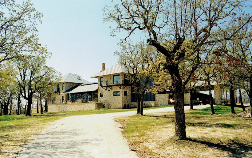 1997 Construction - Ranch House, Montague County, TX 76255 - ENR architects with Frank D. Welch Assoc.