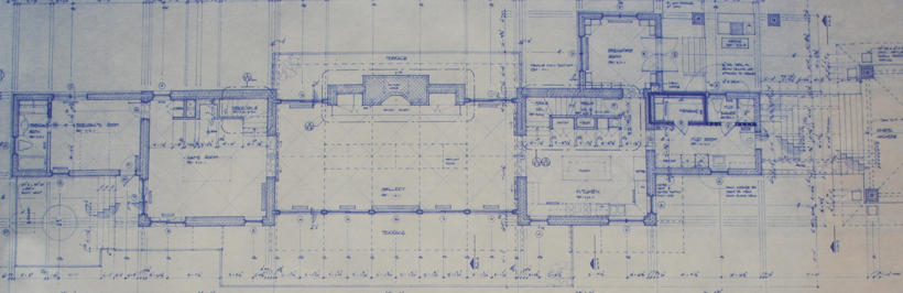 Ranch House, ENR architects with Frank D. Welch Associates, Montague County, TX 76255 - 1st Floor Plan