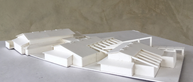 Northgate Senior & Community Center, ENR architects with G4 Architects, Fremont, CA 94555 - Concept Study Model