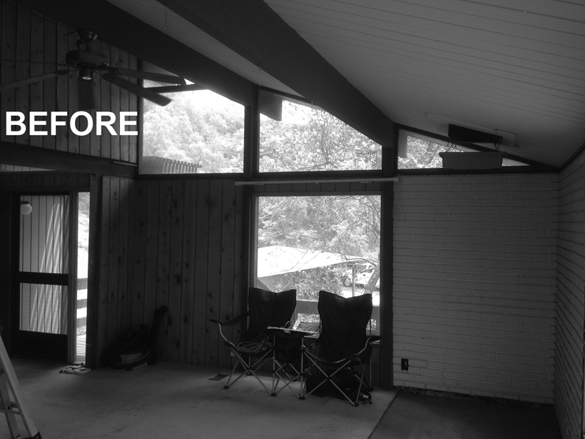 Existing Entry Foyer - Living room