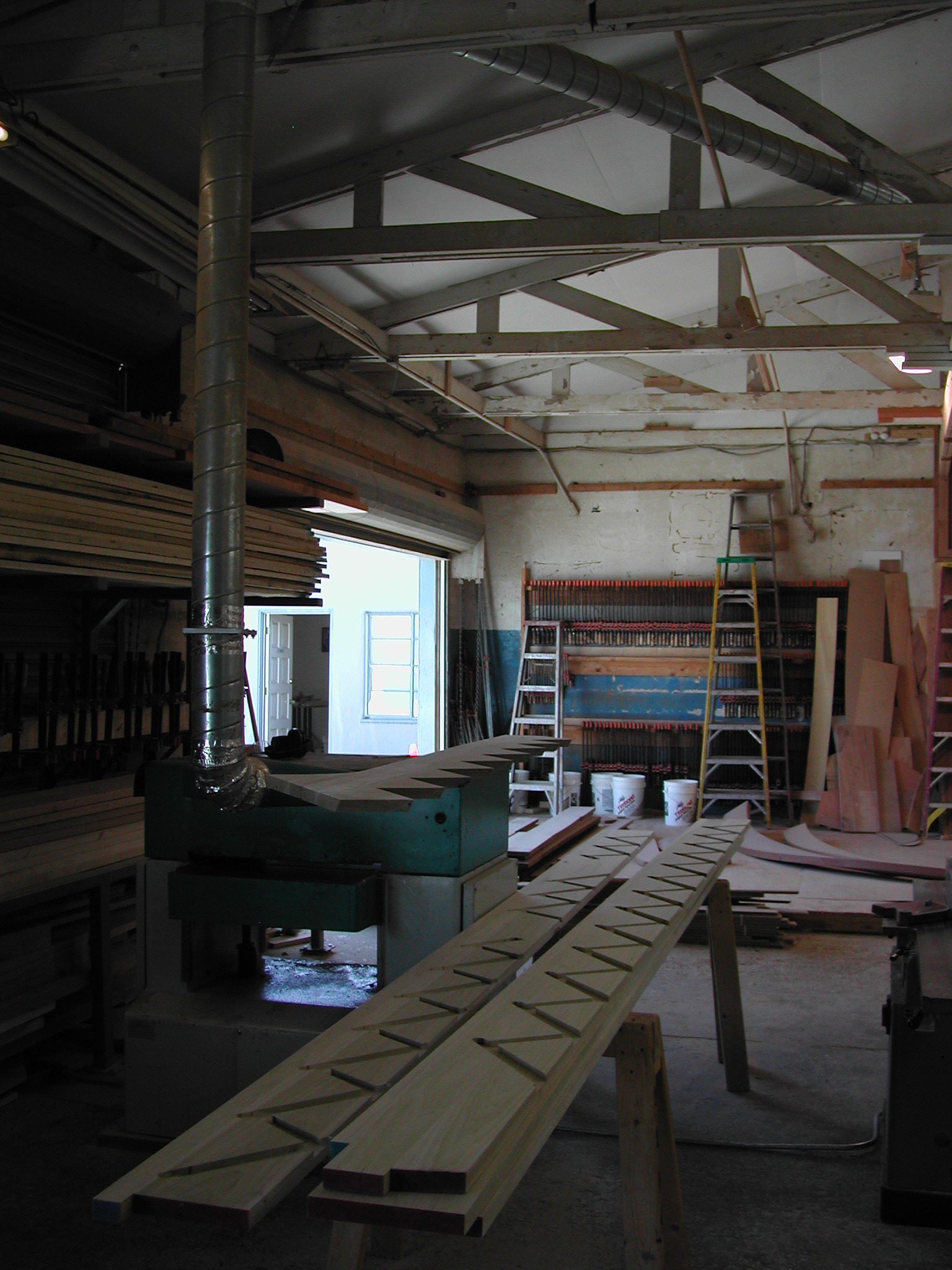 Stair Fabrication Shop & Showroom, Redwood City, CA - before