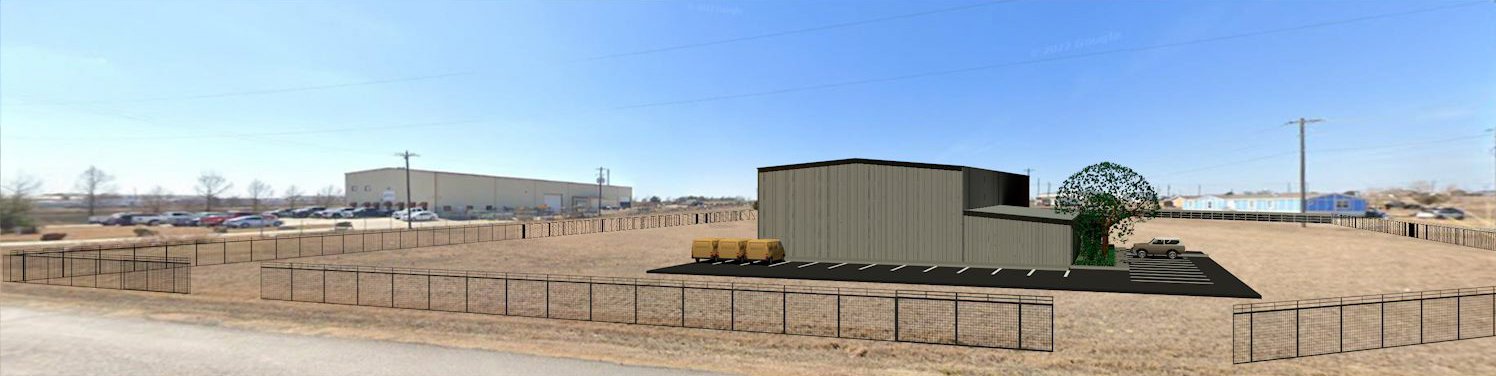 Warehouse Spec Building, ENR architects, Cleburne, TX 76058