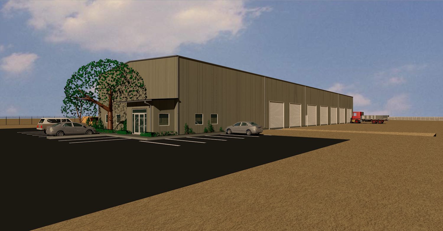 Warehouse Spec Building, ENR architects, Cleburne, TX 76058