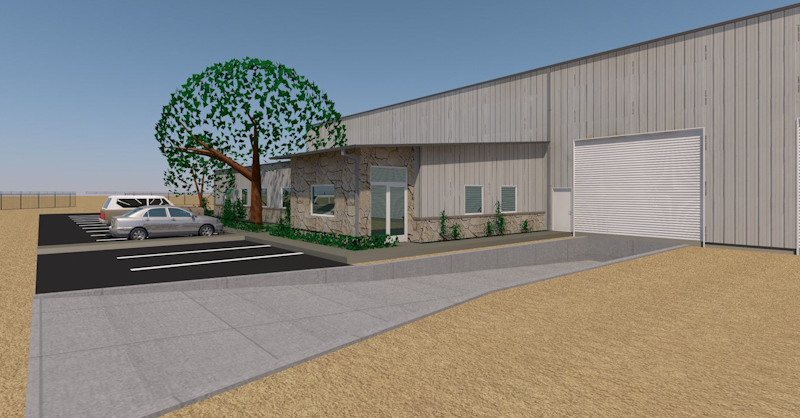 Warehouse Spec Building, ENR architects, Cleburne, TX 76058